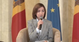 Maia Sandu invită presa la o discuție informală despre activitatea instituției prezidențiale